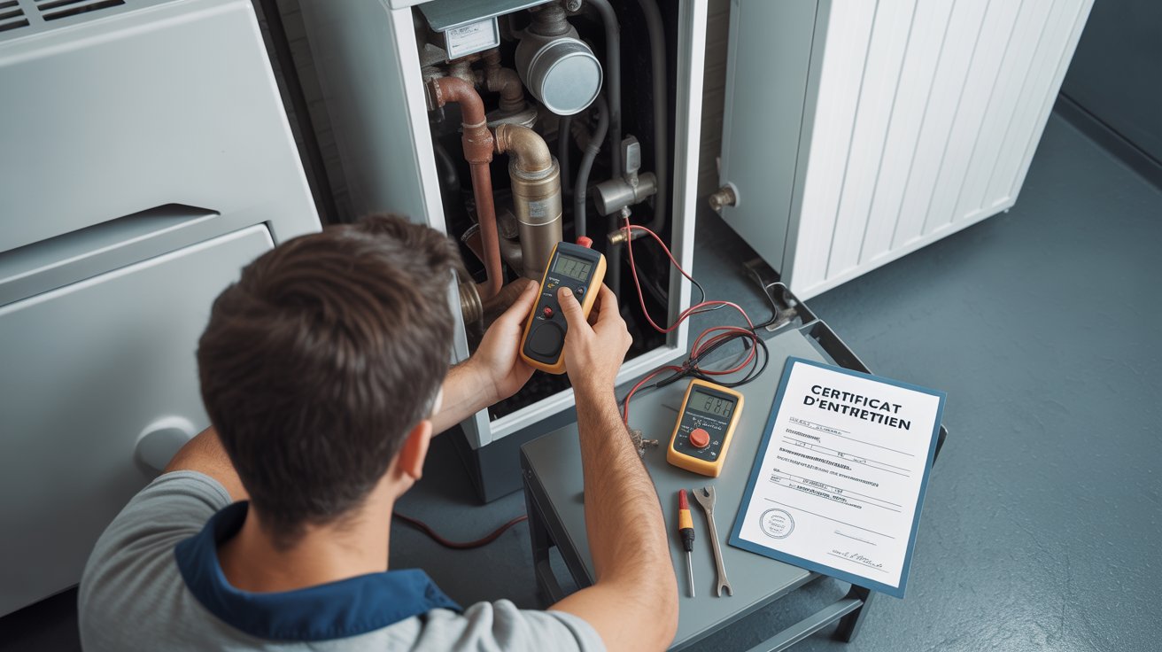 Entretien annuel chaudière - Technicien contrôle système chauffage
